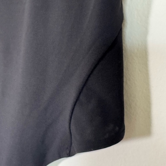 Lululemon Nulu Mesh Scoop Back Bodysuit Size L Black Low Back Fitted - Picture 3 of 7